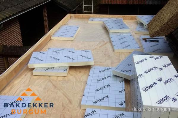 PIR isolatieplaten leggen op plat dak in Burgum PIR isolatieplaten leggen op plat dak in Burgum